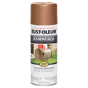 12 OZ Stops Rust Hammered Spray Paint - Copper