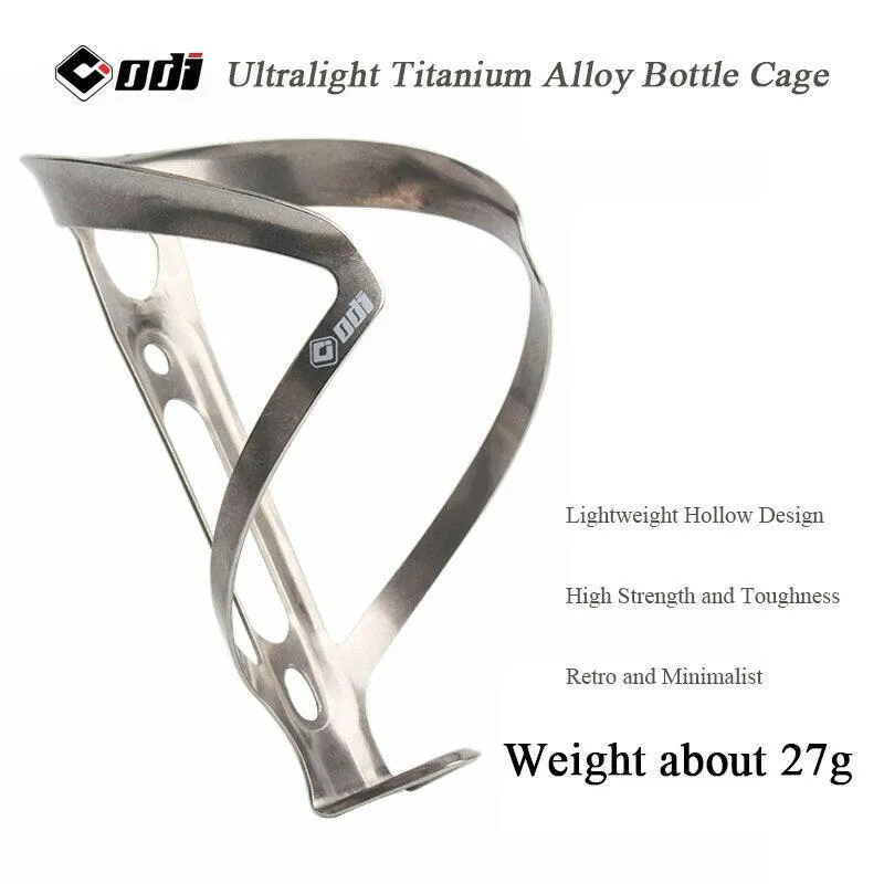 25g Bicycle Bottle Cage Ultralight Titanium Bottle Cage MTB Road Bike Bottle Holder Bicycle Accessories Bike Bottle Cage Holder