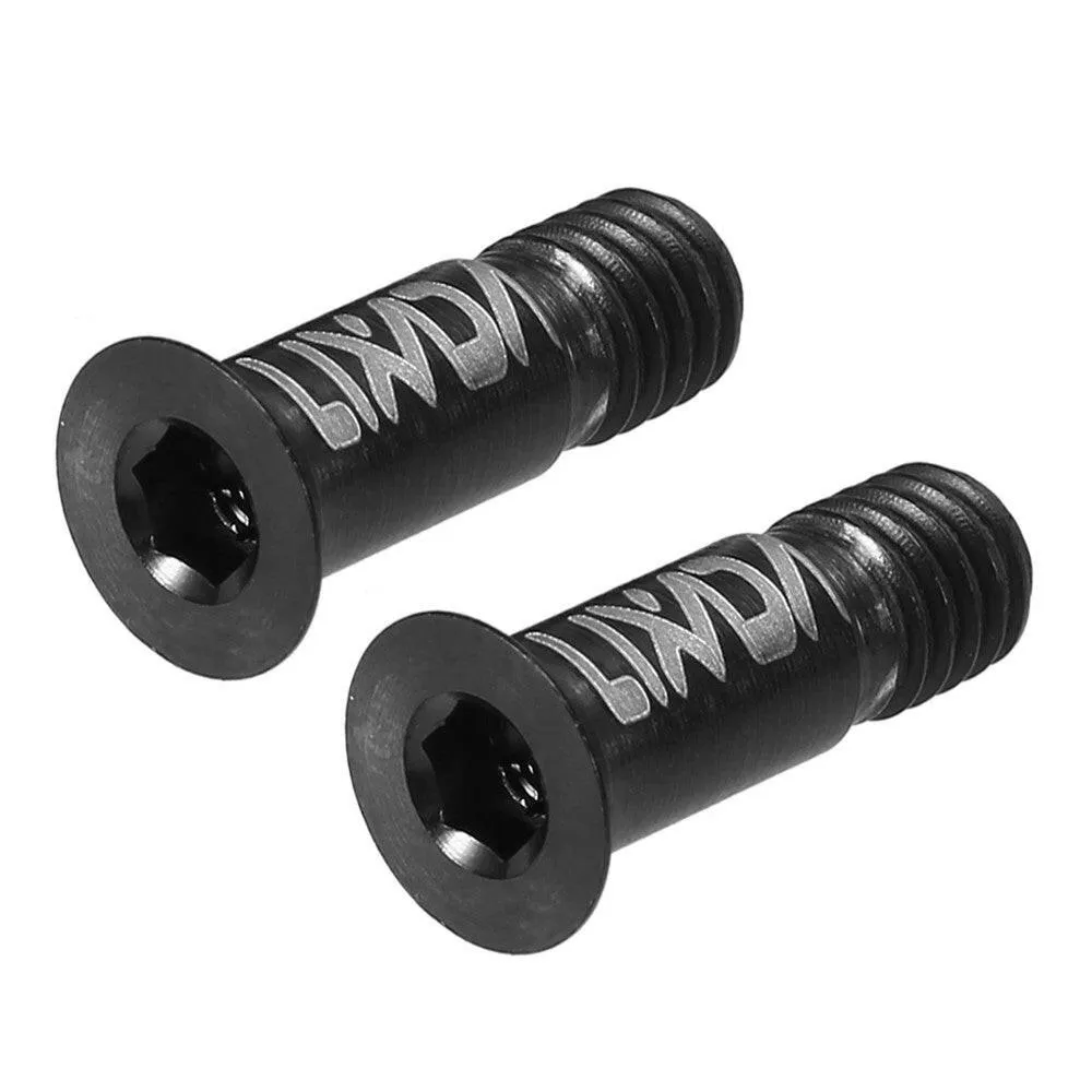 2PCS M5 Bike Rear Derailleur Guide Wheel Screws Bolts Ultralight Cycling Titanium Alloy Screws