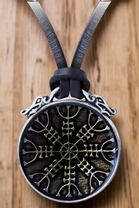 Alchemy Aegishjalmur Pendant P875