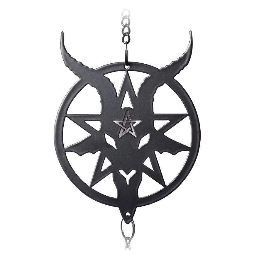 Alchemy Baphomet Wind Chime