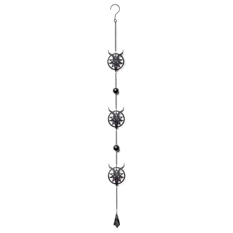 Alchemy Baphomet Wind Chime