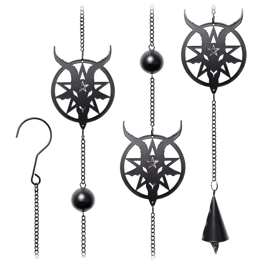 Alchemy Baphomet Wind Chime