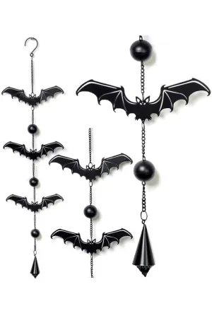 Alchemy Gothic Bat Wind Chime