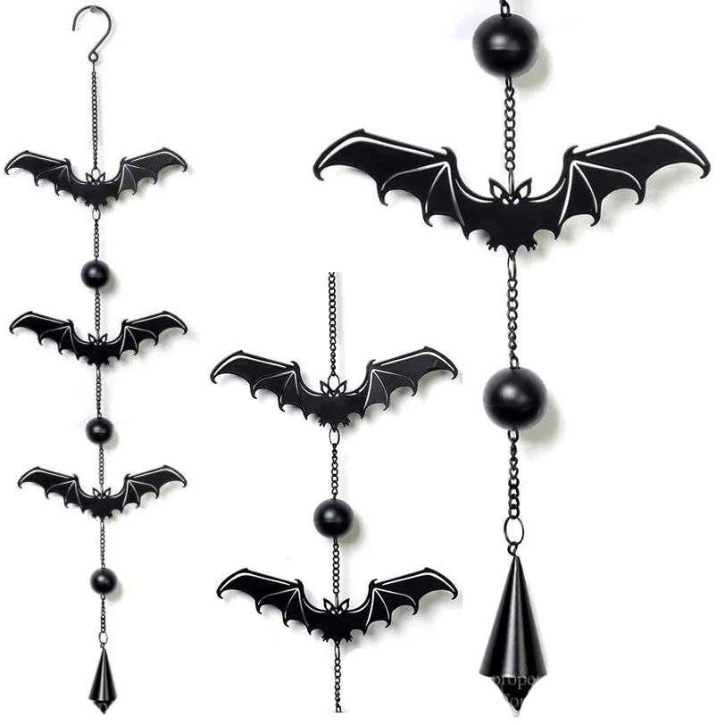 Alchemy Gothic Bat Wind Chime