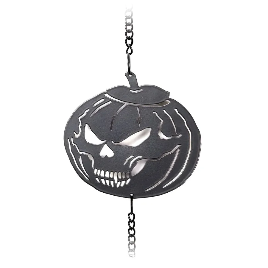 Alchemy Pumpkin Skull Wind Chime