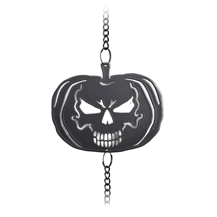 Alchemy Pumpkin Skull Wind Chime