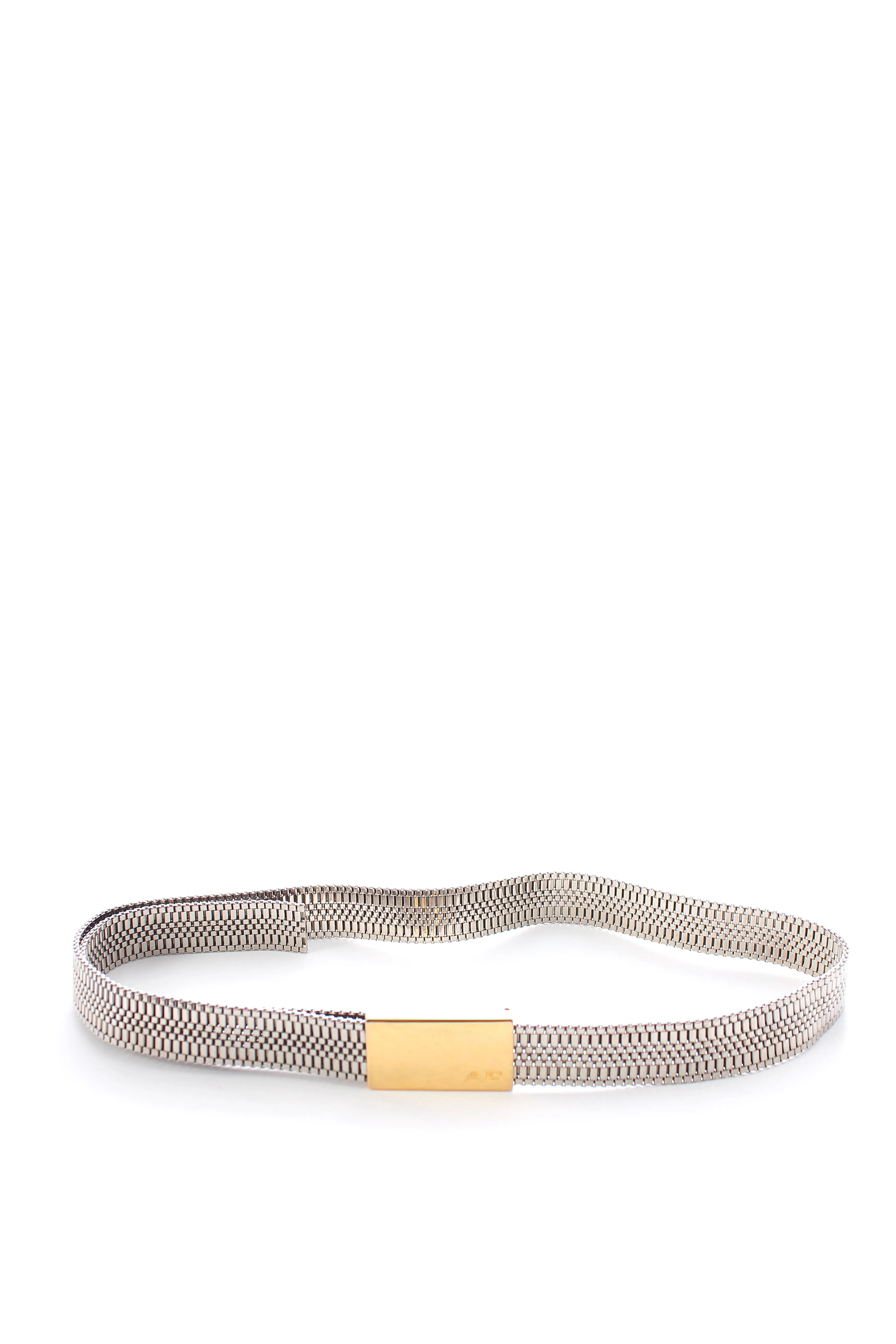 Alessandra Rich Metal Chain Belt