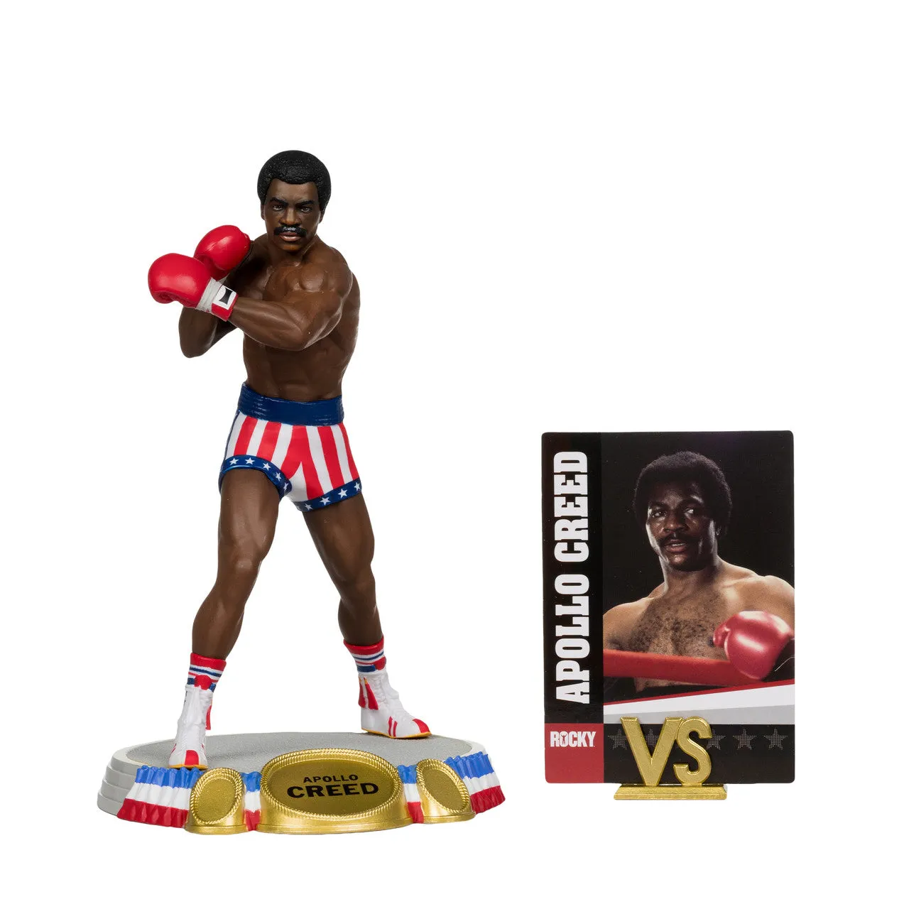 Apollo Creed (Movie Maniacs: Rocky) 6" Posed Figure - McFarlane Toys