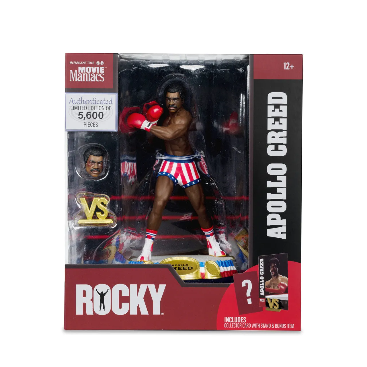 Apollo Creed (Movie Maniacs: Rocky) 6" Posed Figure - McFarlane Toys