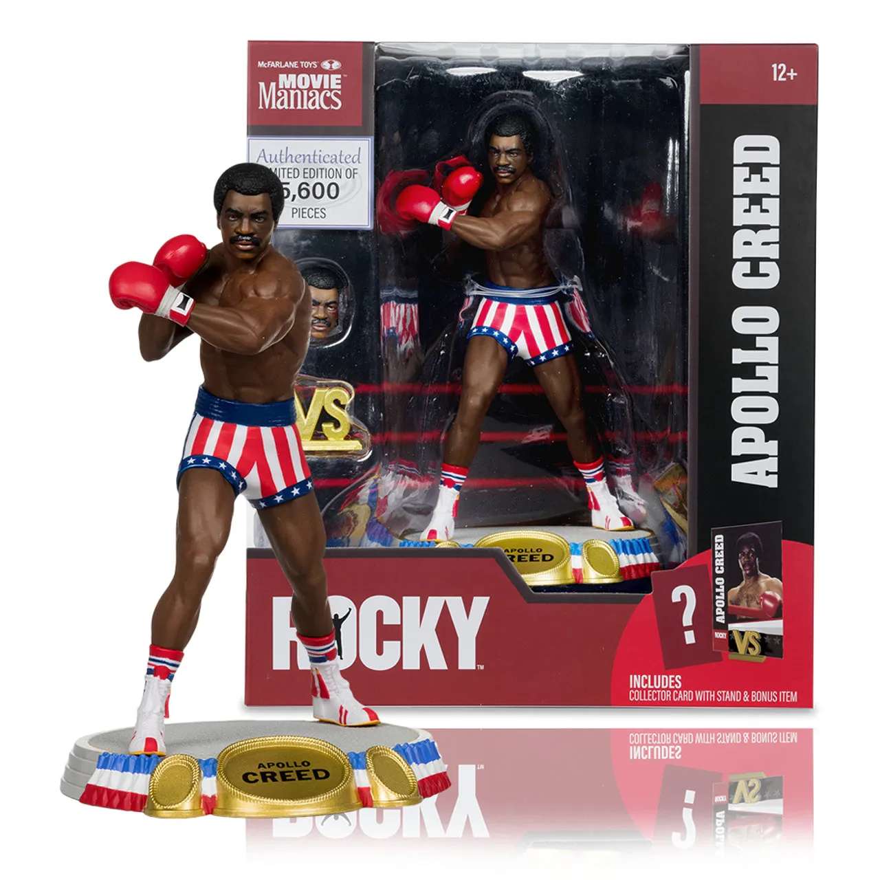 Apollo Creed (Movie Maniacs: Rocky) 6" Posed Figure - McFarlane Toys