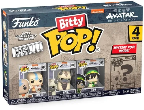 Avatar last airbender Bitty Pop 4 Pack Funko Pop! Vinyl Figure Anime