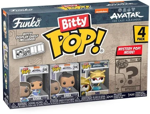 Avatar last airbender Bitty Pop 4 Pack Funko Pop! Vinyl Figure Anime