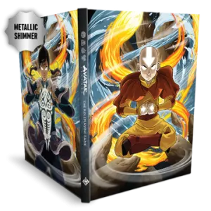 Avatar Legends: RPG Core Book Special Cover (Aang)