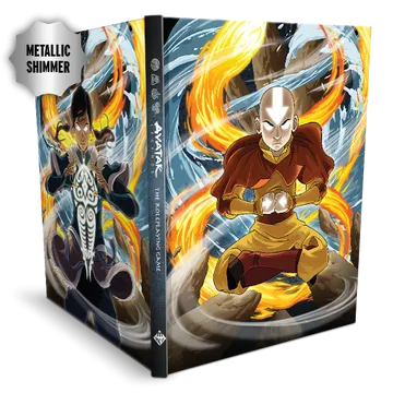 Avatar Legends: RPG Core Book Special Cover (Aang)