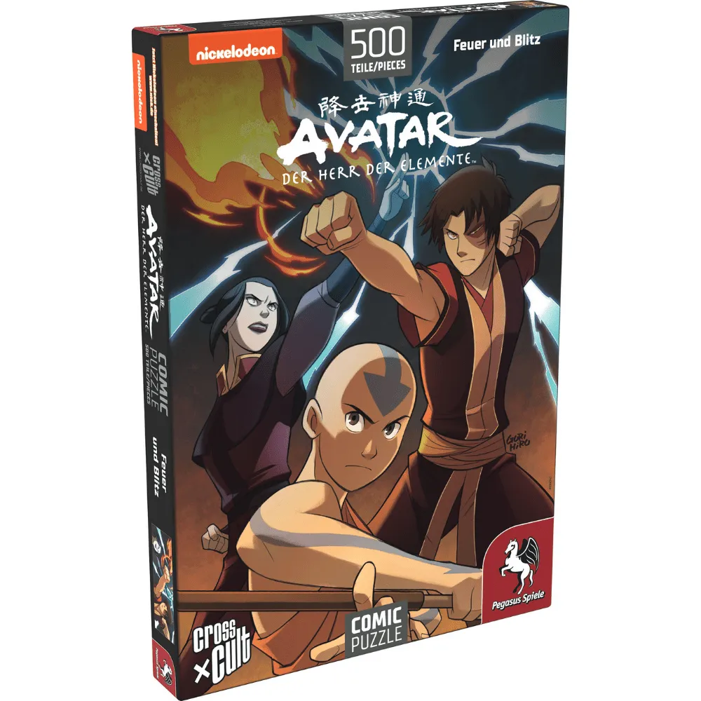 Avatar - The Last Airbender: Fire and Lightning (500 Pieces)