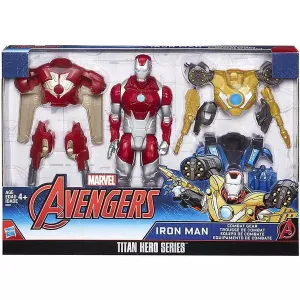 Avengers Marvel Titan Hero Series Iron Man Combat Pack (12 inch)