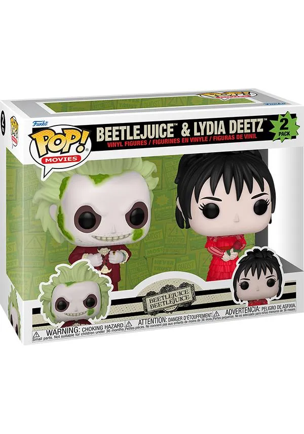 Beetlejuice & Lydia Deetz | POP! VINYL [2 Pack]