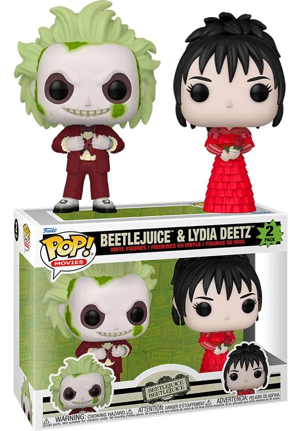 Beetlejuice & Lydia Deetz | POP! VINYL [2 Pack]