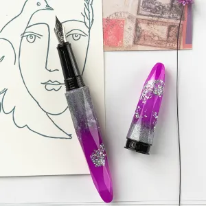 Benu Briolette Fountain Pen - Luminous Mauve