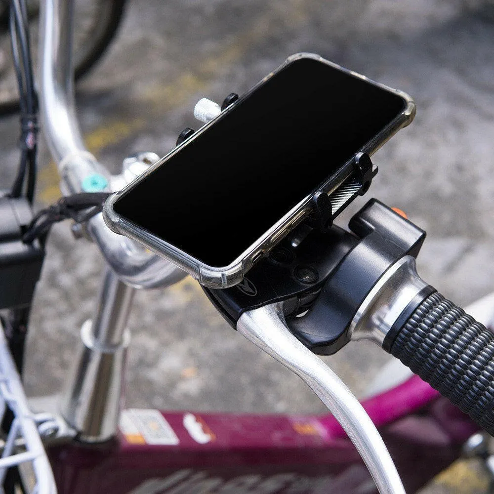 Bicycle Phone Mount Aluminum Alloy Cycling Bike Phone Holder Motorcycle MTB Road Bike Handlebar Mobile Phone GPS Mount Holder Cradle