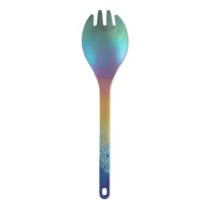 Custom Anodized Titanium Spork - Wash