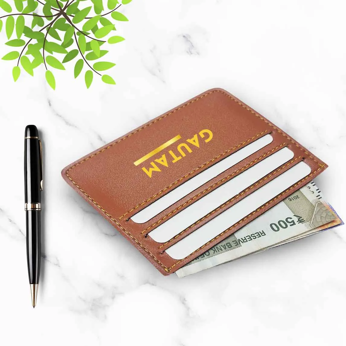 Customized ATM Card Holder for Men - Add Name