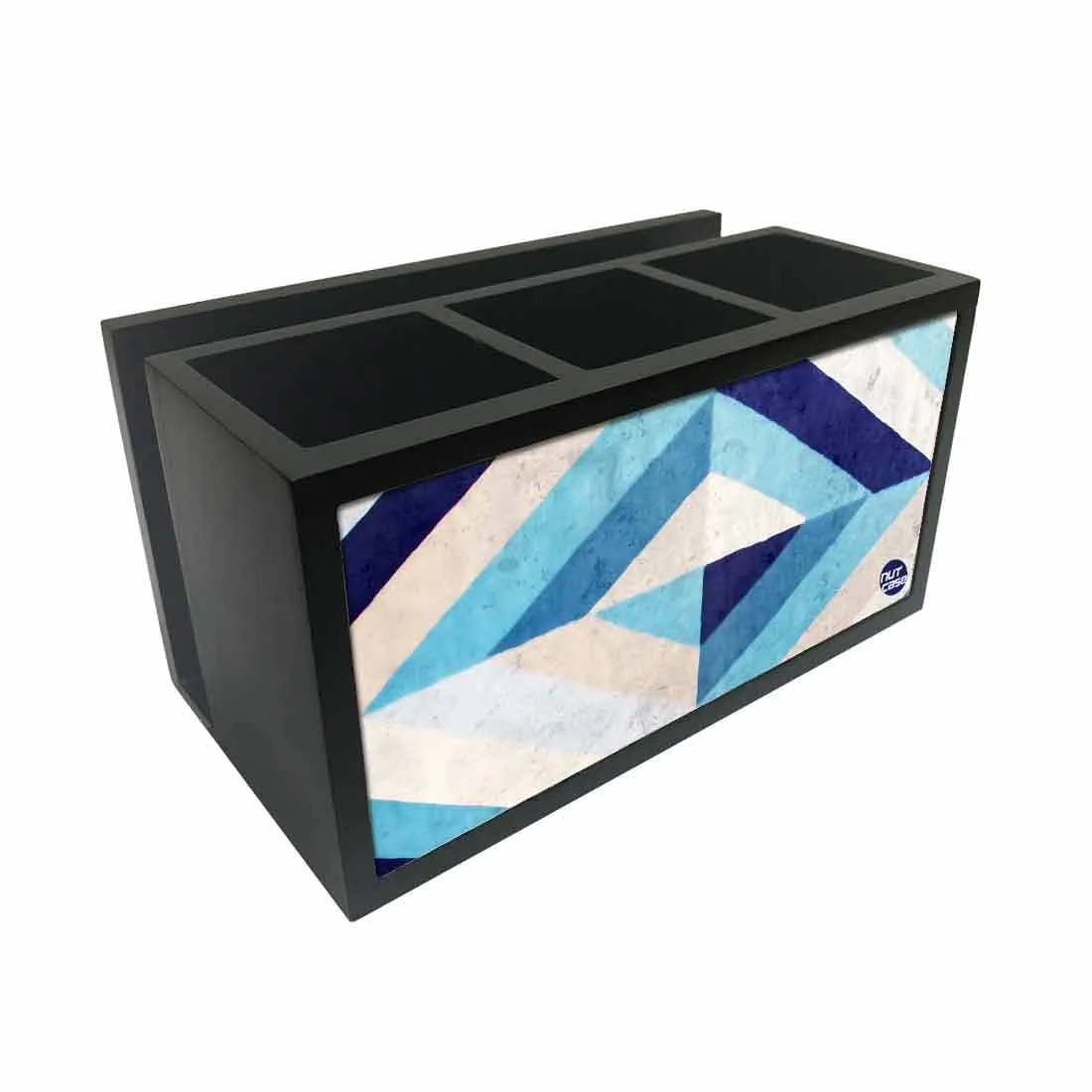 Cutlery Tissue Holder Napkin Stand -  Blue Diamond