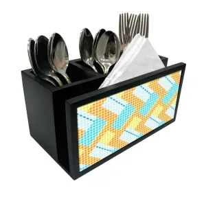 Cutlery Tissue Holder Napkin Stand -  Mix and Match Pattern