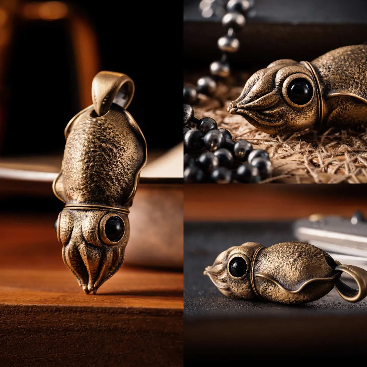 Cuttlefish Box Opener Keychain