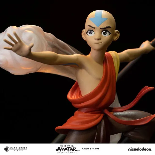 Dark Horse Comics Avatar The Last Airbender Aang & Momo PVC Statue