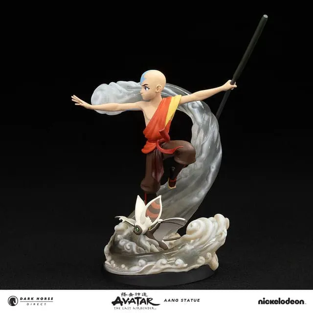 Dark Horse Comics Avatar The Last Airbender Aang & Momo PVC Statue