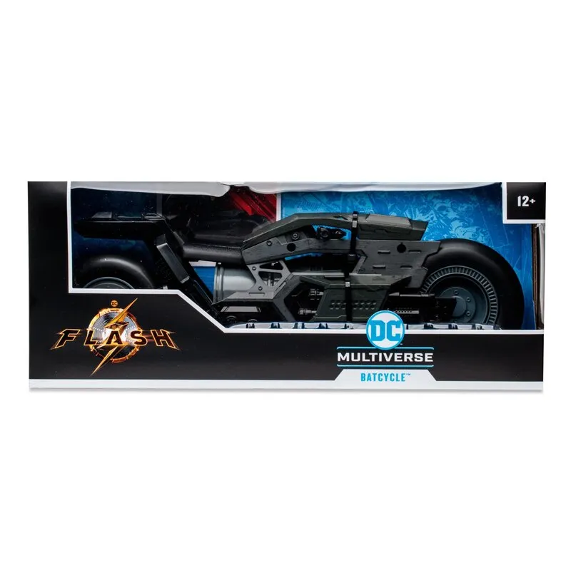 DC Multiverse Bat-Cycle (Ben Affleck) (The Flash Movie) Vehicle 7" Inch Scale Action Figure - McFarlane Toys