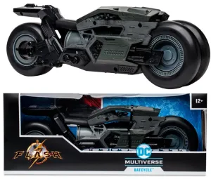 DC Multiverse Bat-Cycle (Ben Affleck) (The Flash Movie) Vehicle 7" Inch Scale Action Figure - McFarlane Toys