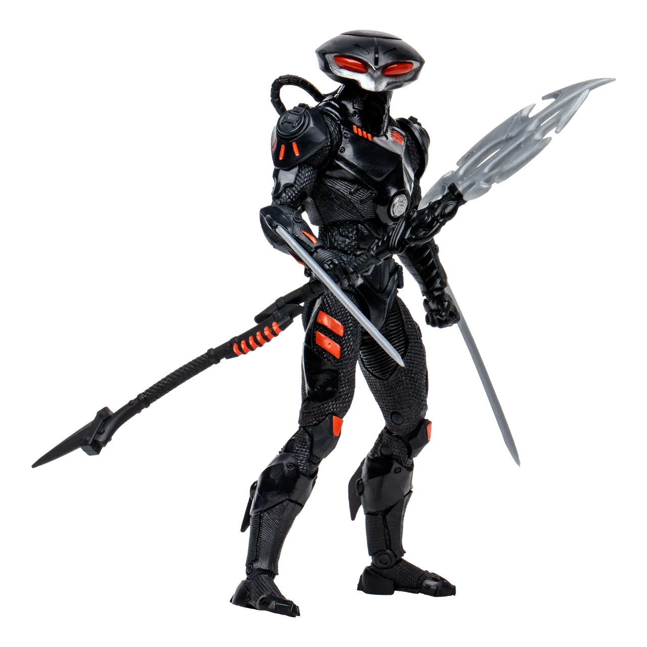 DC Multiverse Black Manta w/Aquaman Comic (DC Page Punchers) 7" Inch Scale Action Figure - McFarlane Toys