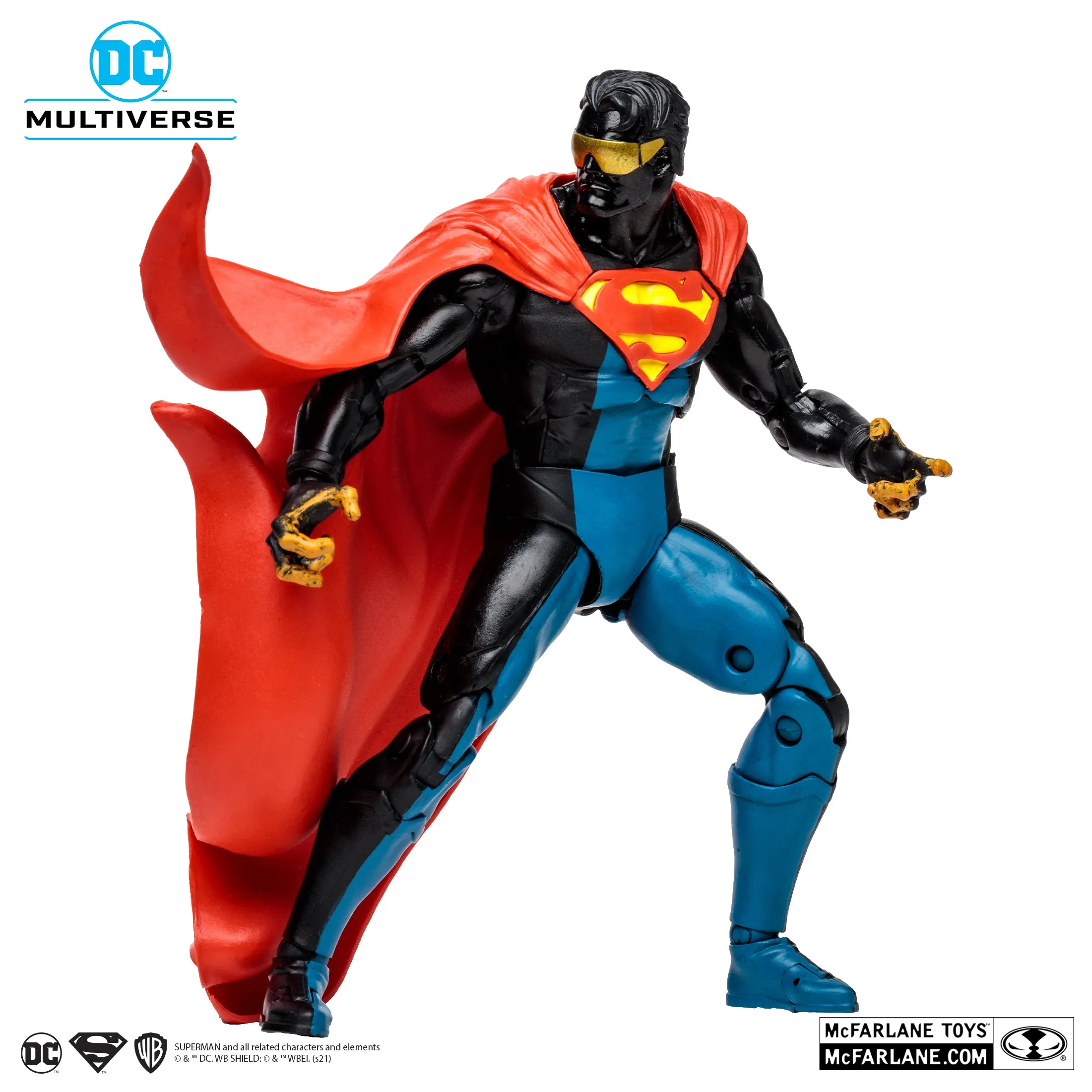 DC Multiverse Eradicator: Shock Wave (Gold Label) 7" Inch Scale Action Figure (Walmart Exclusive) - McFarlane Toys