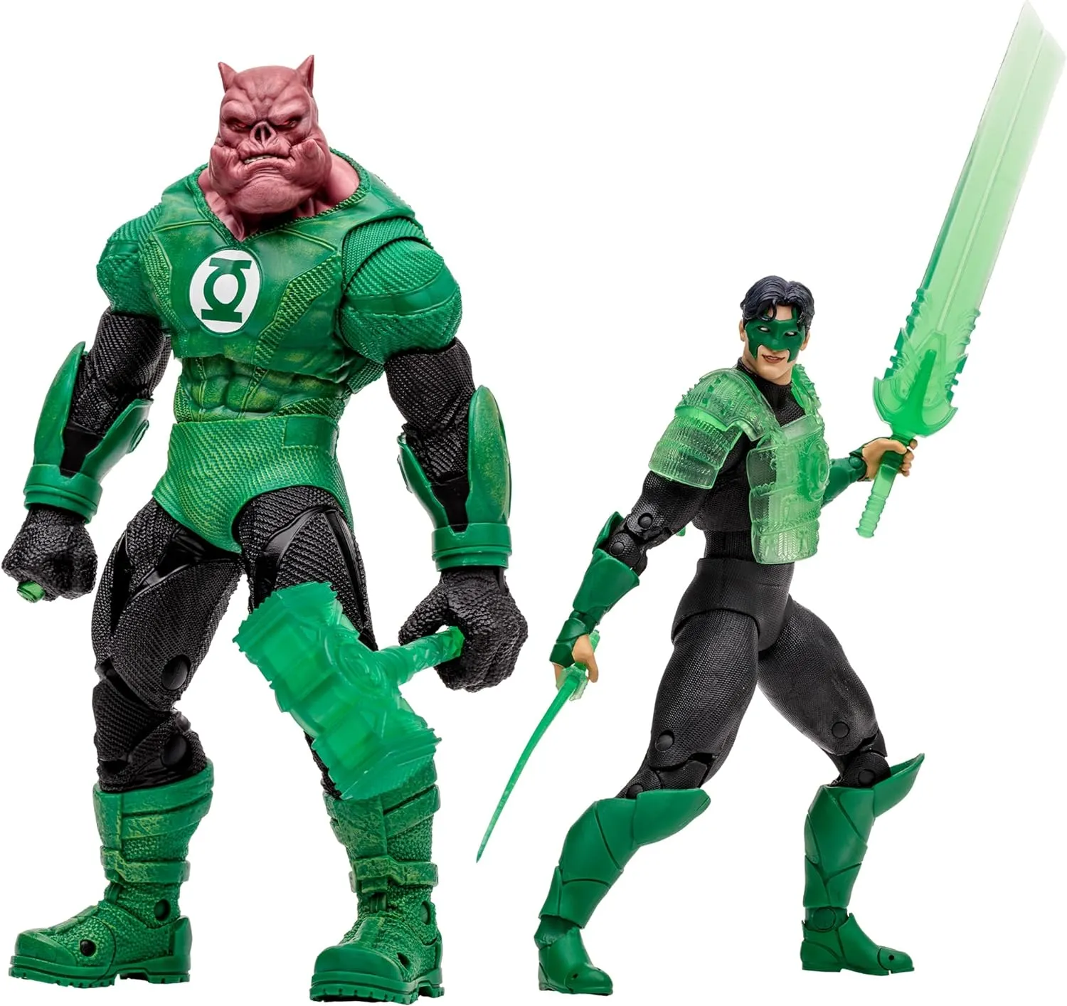 DC Multiverse Kilowog & Green Lantern (Gold Label) 2pk 7" Inch Scale Action Figures - McFarlane Toys (Amazon Exclusive)