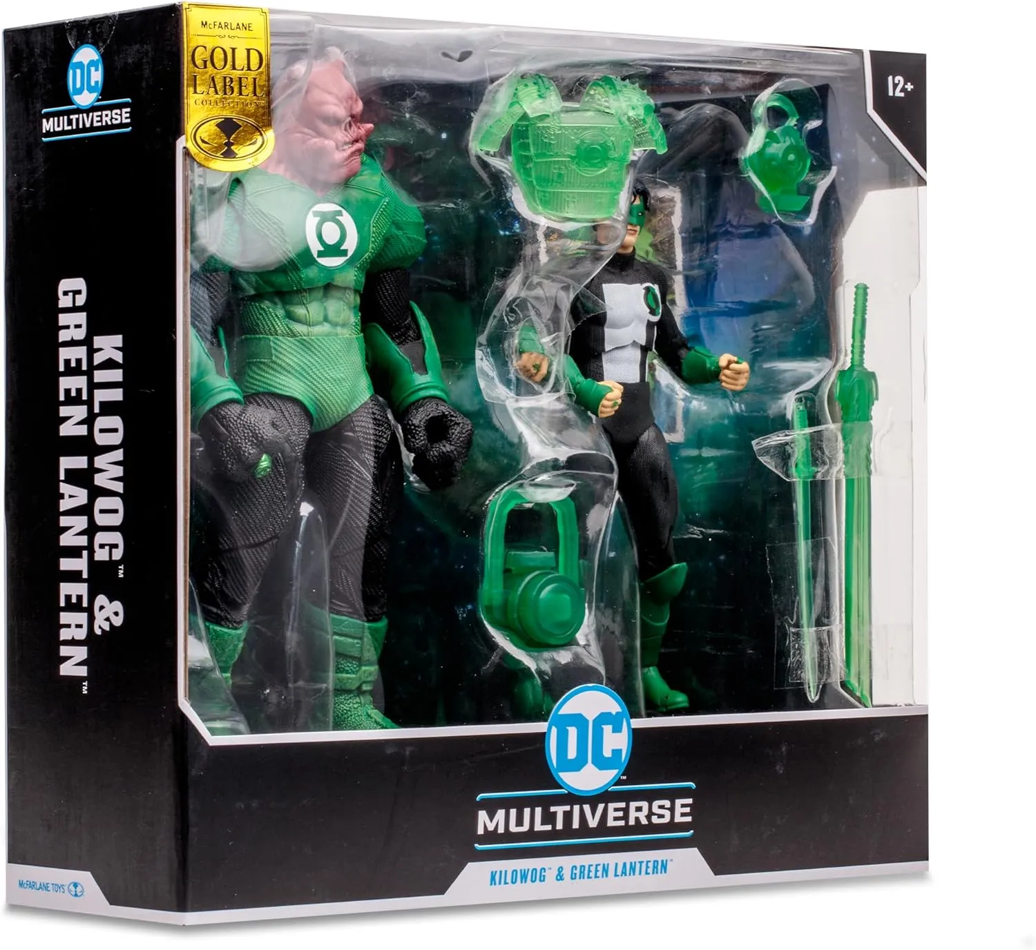 DC Multiverse Kilowog & Green Lantern (Gold Label) 2pk 7" Inch Scale Action Figures - McFarlane Toys (Amazon Exclusive)