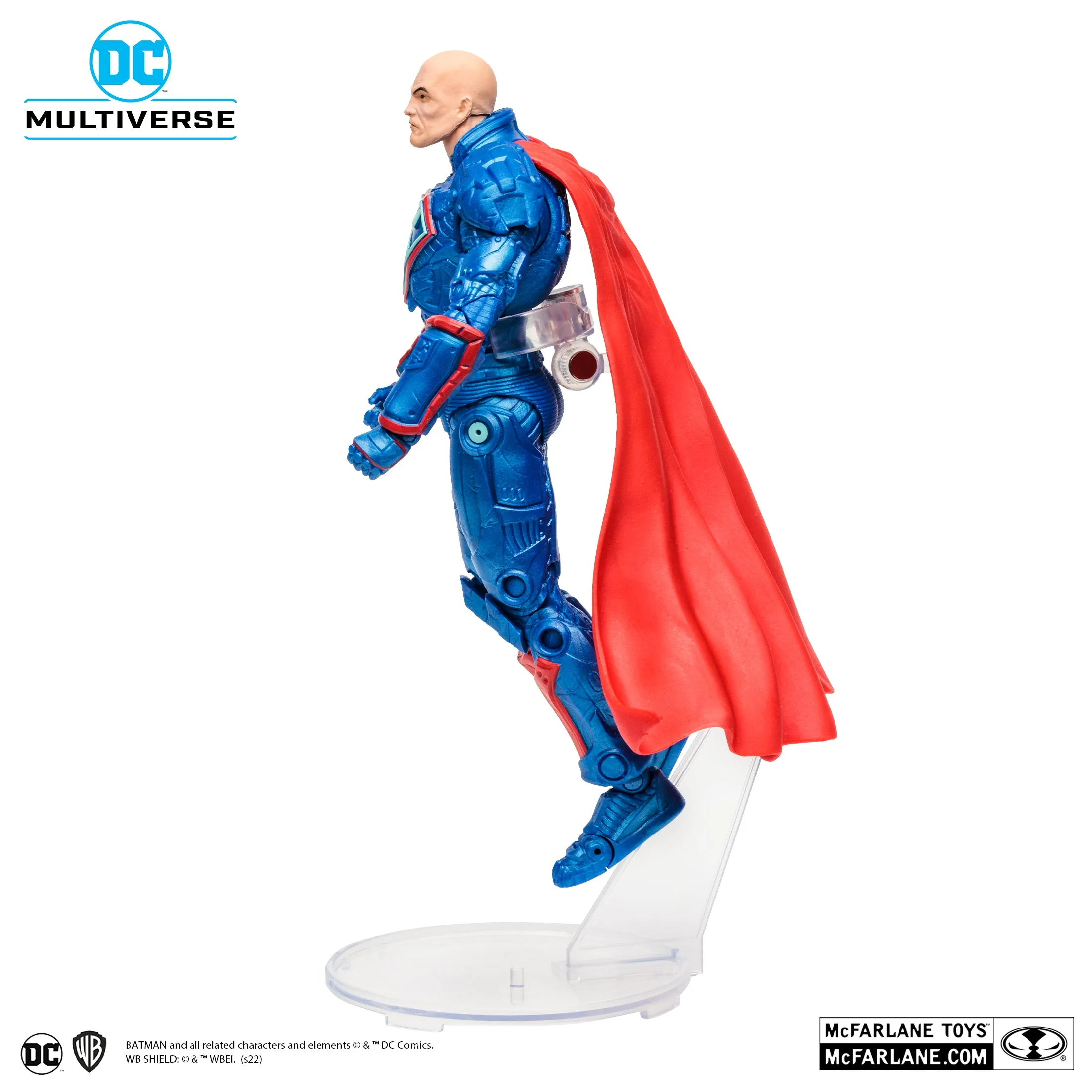 DC Multiverse Lex Luthor Power Suit (Gold Label) 7" Inch Scale Action Figure - McFarlane Toys