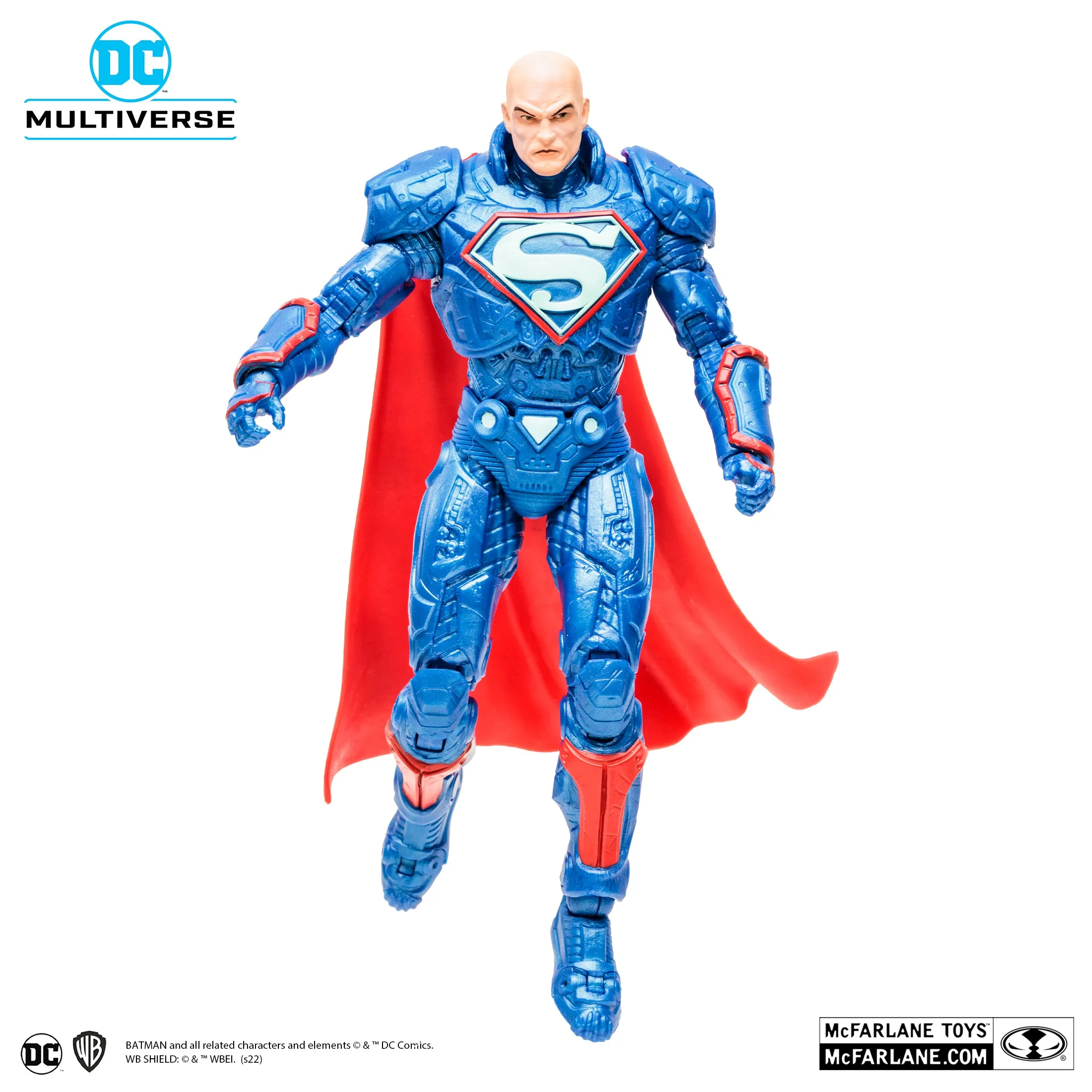 DC Multiverse Lex Luthor Power Suit (Gold Label) 7" Inch Scale Action Figure - McFarlane Toys