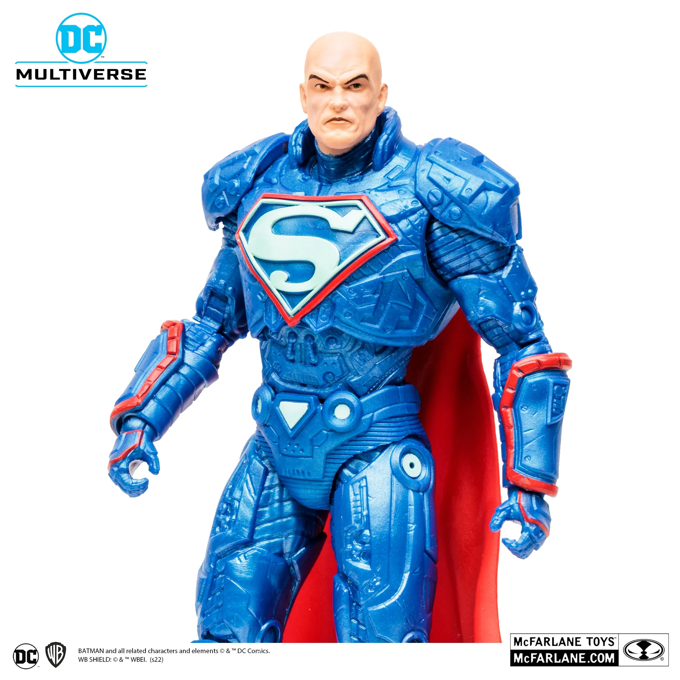 DC Multiverse Lex Luthor Power Suit (Gold Label) 7" Inch Scale Action Figure - McFarlane Toys