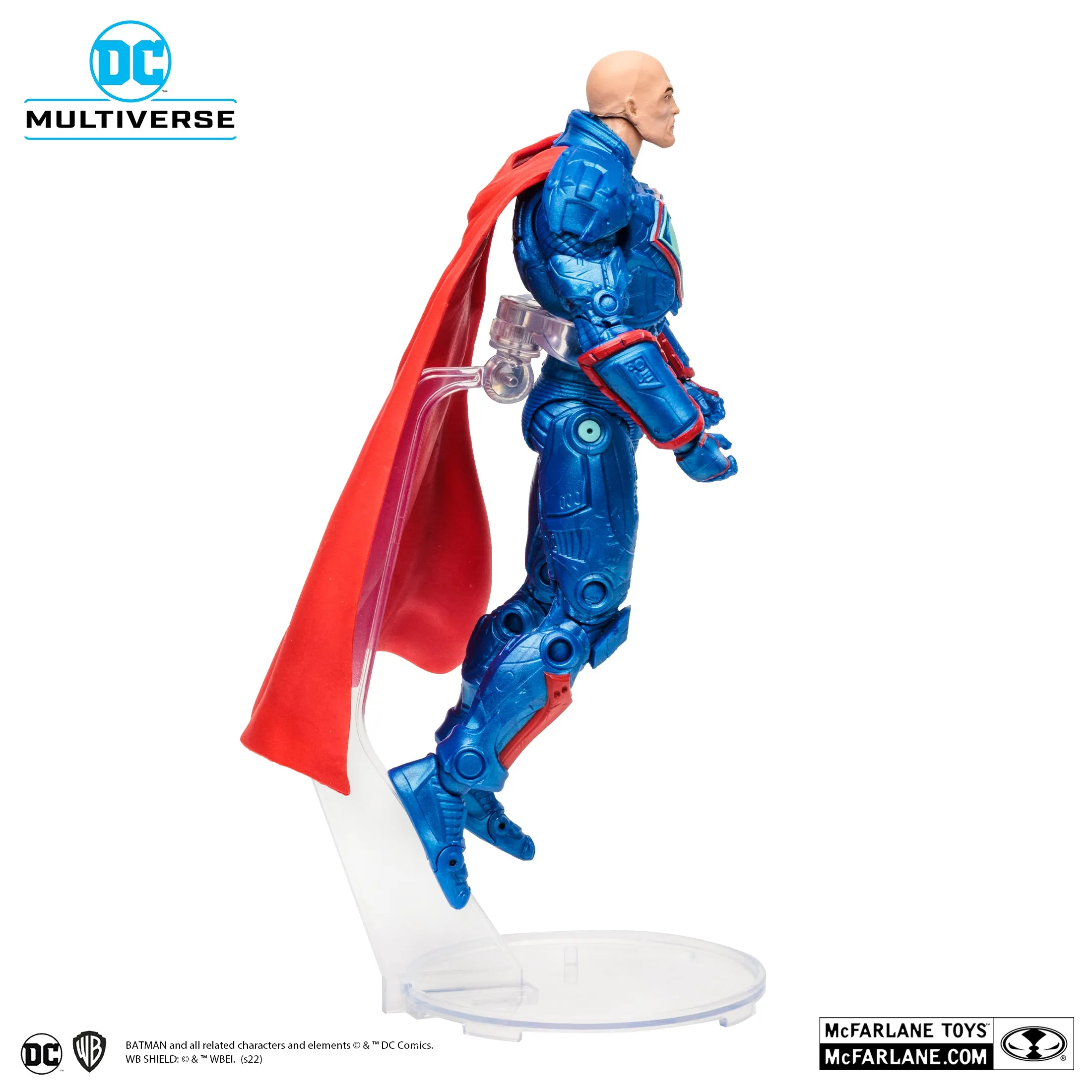 DC Multiverse Lex Luthor Power Suit (Gold Label) 7" Inch Scale Action Figure - McFarlane Toys