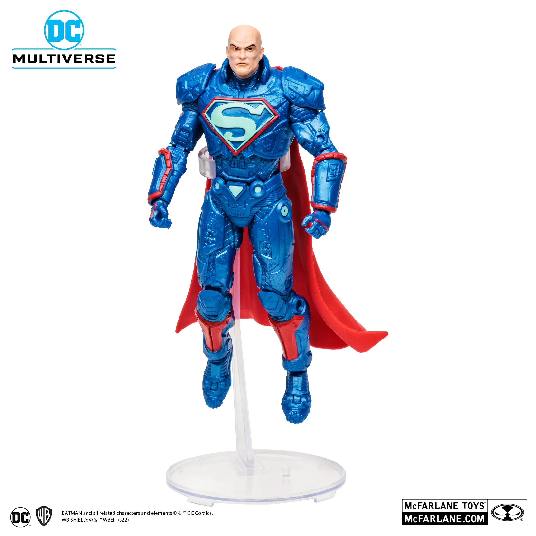 DC Multiverse Lex Luthor Power Suit (Gold Label) 7" Inch Scale Action Figure - McFarlane Toys