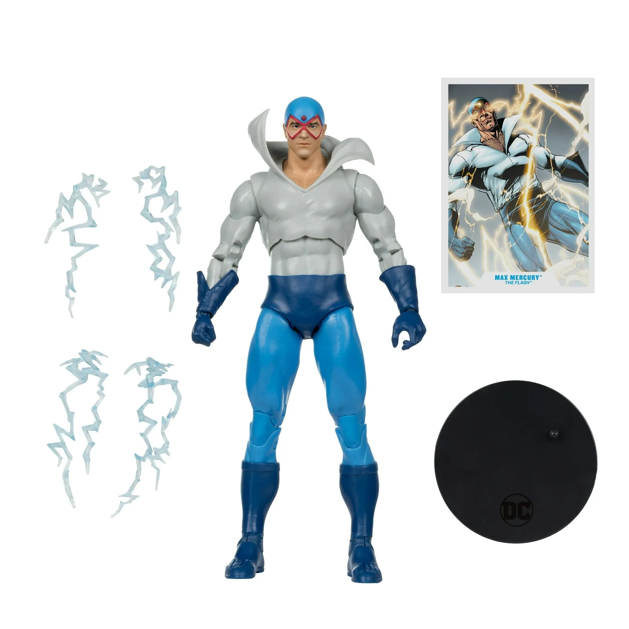 DC Multiverse Max Mercury Gold Label 7" Inch Scale Action Figure - McFarlane Toys (Walmart Exclusive)