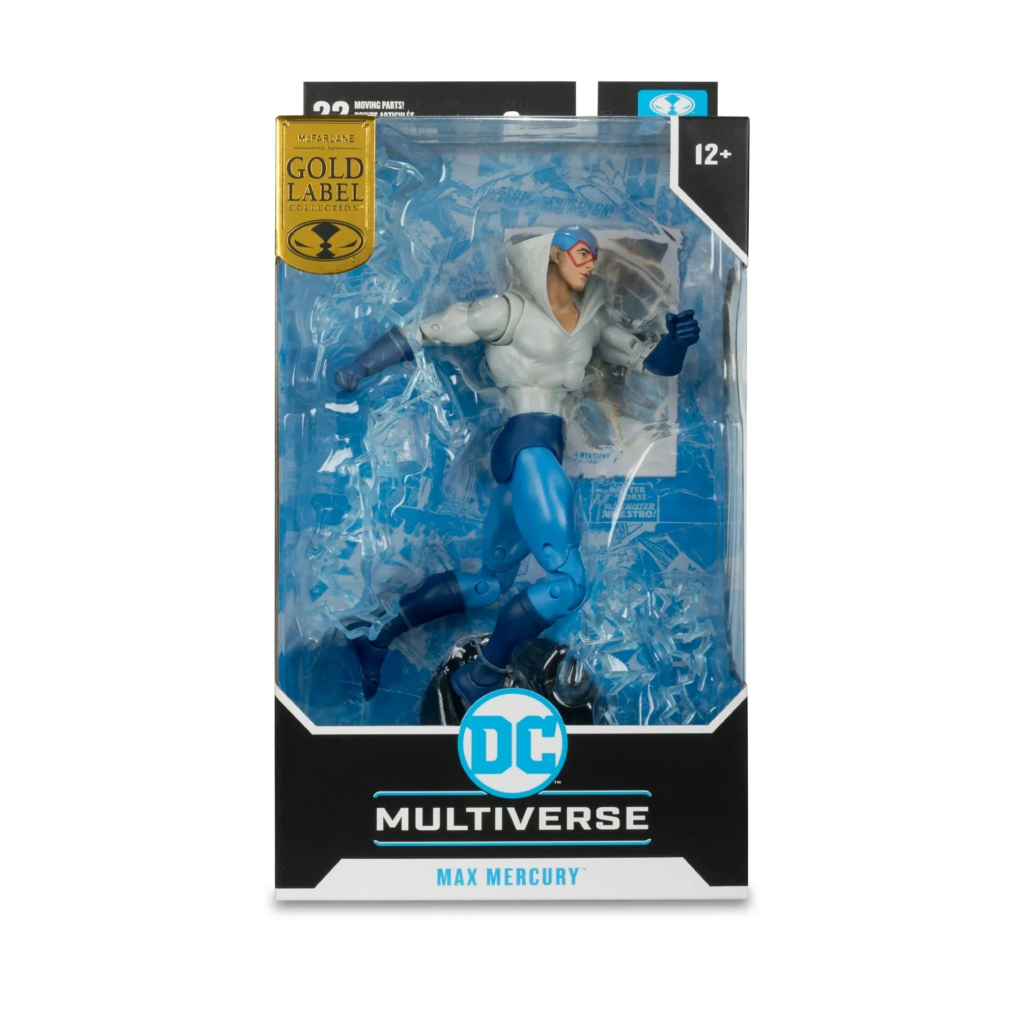 DC Multiverse Max Mercury Gold Label 7" Inch Scale Action Figure - McFarlane Toys (Walmart Exclusive)