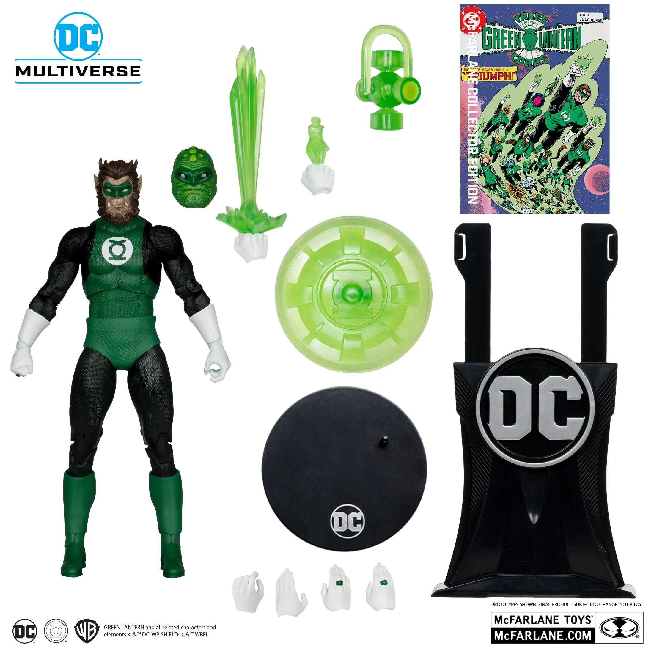 DC Multiverse Platinum Label Collector Edition #22 Green Lantern Corps