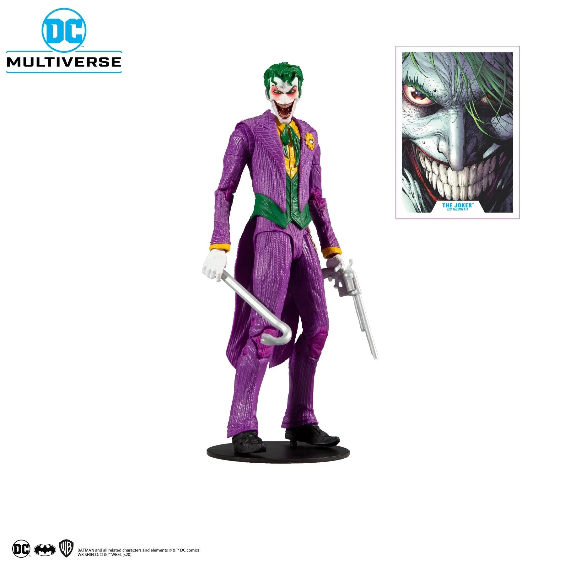 DC Multiverse The Joker Rebirth 7" Action Figure