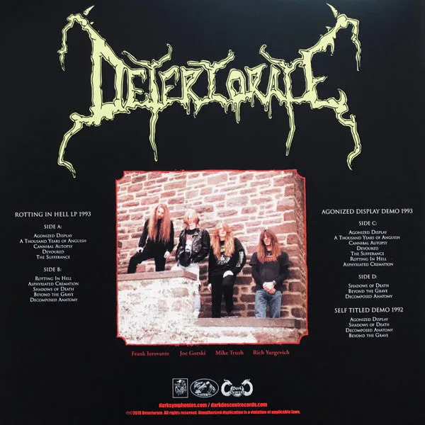 Deteriorate: Rotting In Hell   Demos 12"