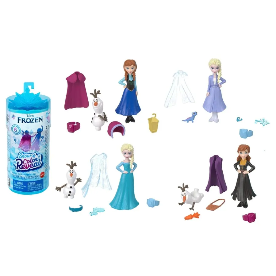 Disney Frozen Snow Colour Reveal Doll Blind Pack