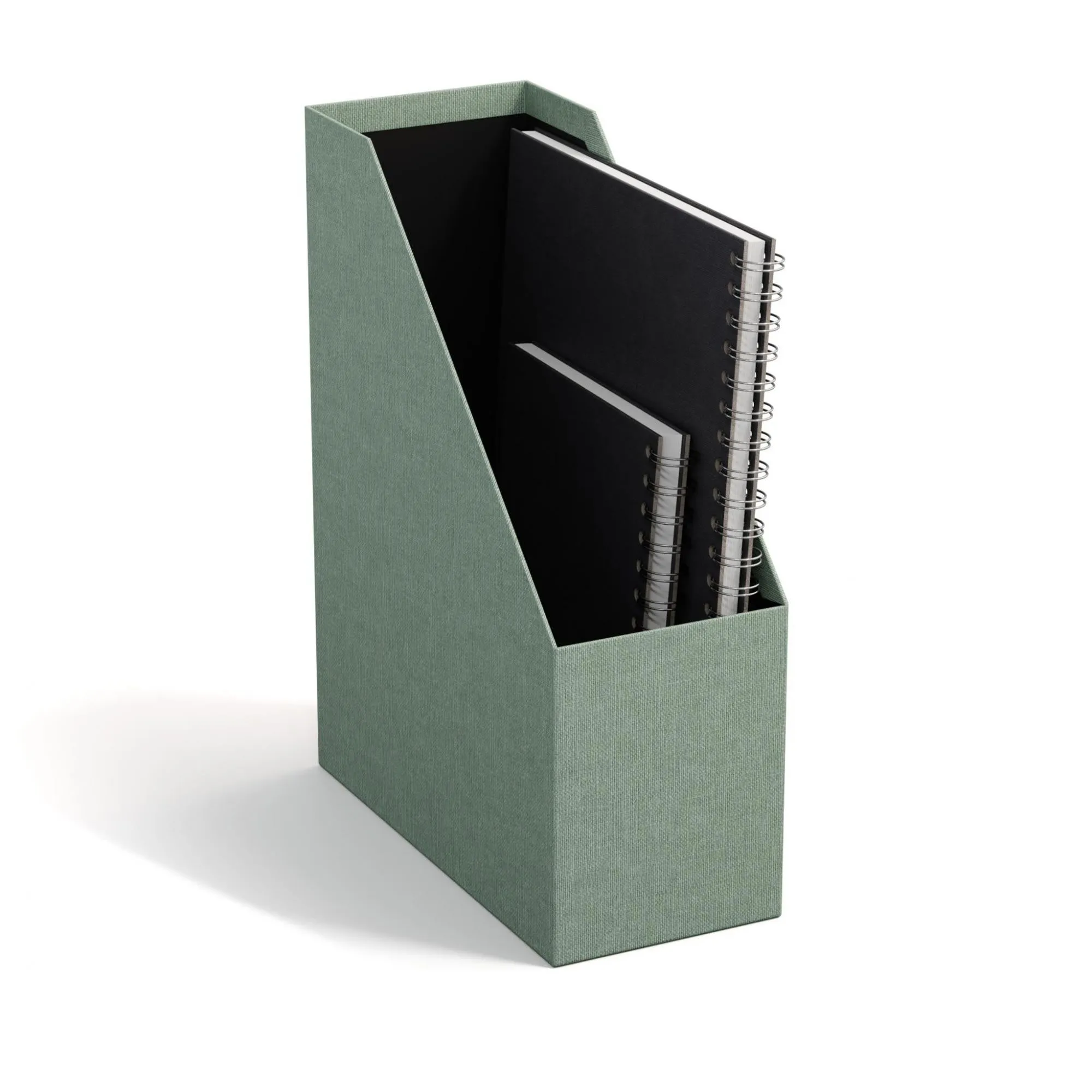 ESTELLE-Magazine holder-Soft Teal